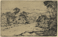 KG 18098
<br/>
Landschap in Zuid-Afrika
<br/>
<em>Nachenius, Jan Coenraad (1890-1987)</em>